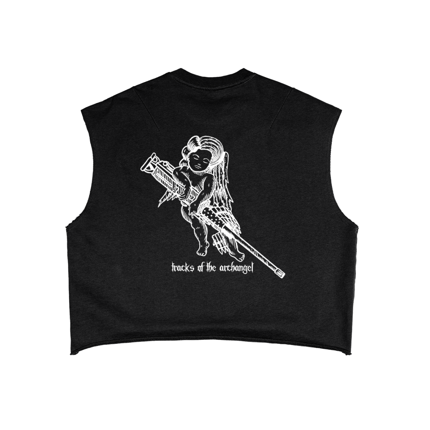 Tracks of The Archangel Boxy Tank Top