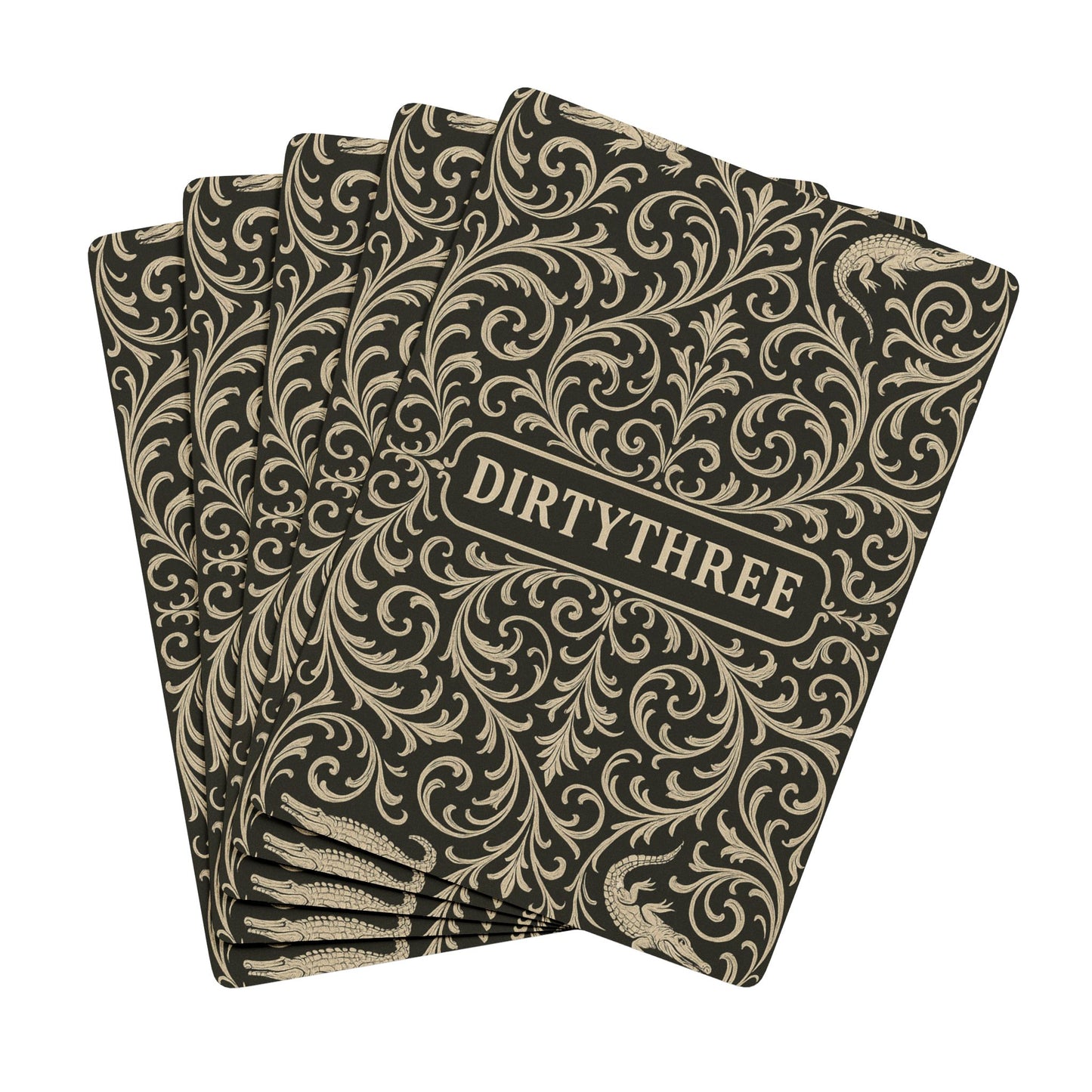 DIRTYTHREE PLAYING CARDS
