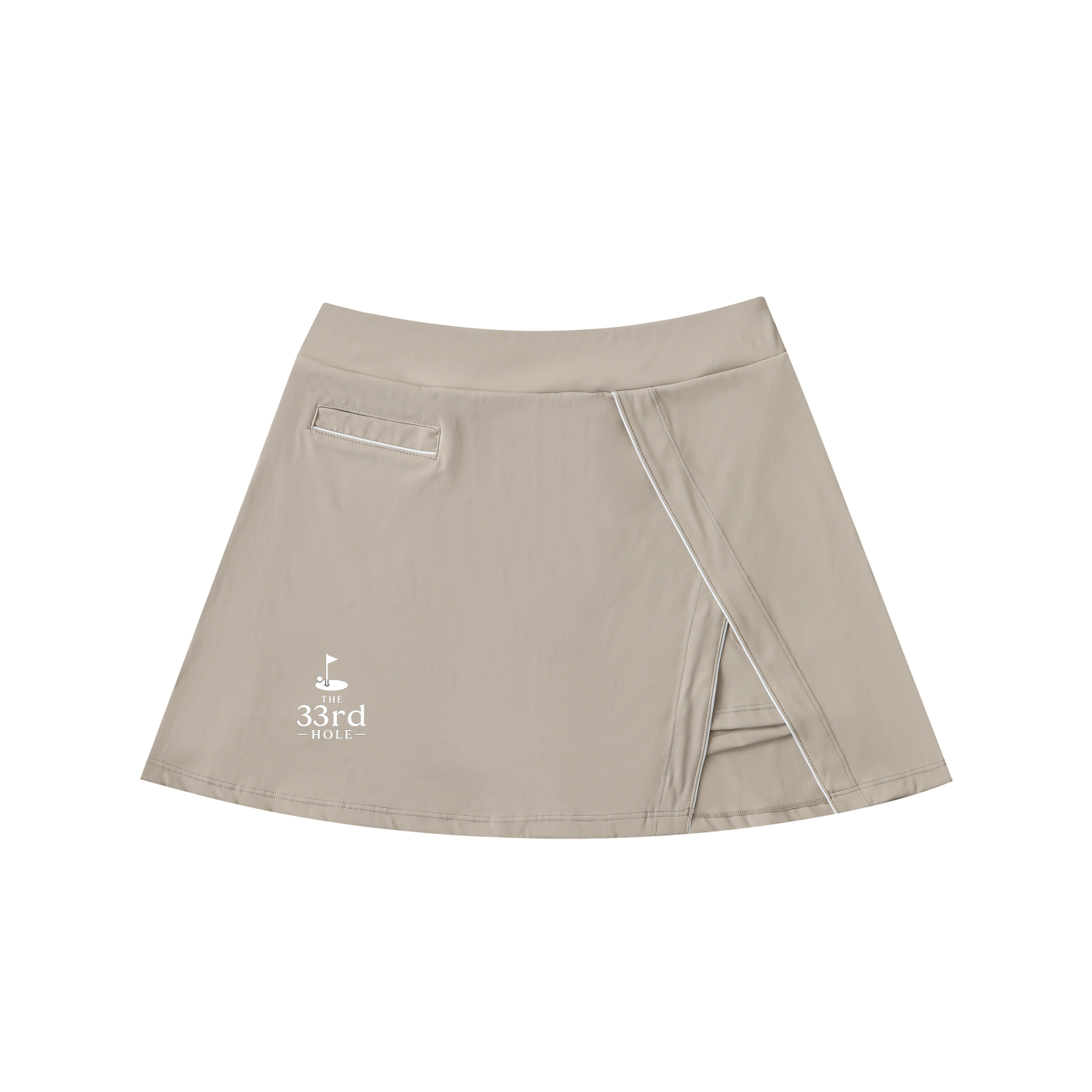 THE 33RD HOLE HIGH-WAIST A-LINE SKIRT