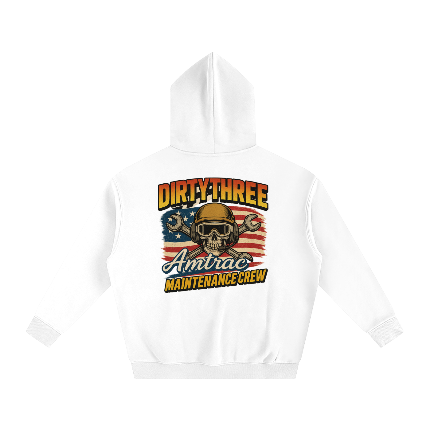 AMTRAC MAINTENANCE CREW HOODIE - OVERSIZED