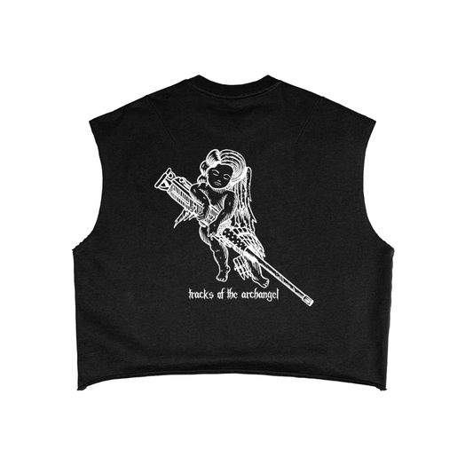 Tracks of The Archangel Boxy Tank Top