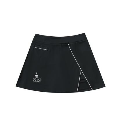 THE 33RD HOLE HIGH-WAIST A-LINE SKIRT