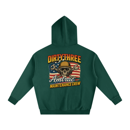 AMTRAC MAINTENANCE CREW HOODIE - OVERSIZED