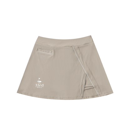 THE 33RD HOLE HIGH-WAIST A-LINE SKIRT