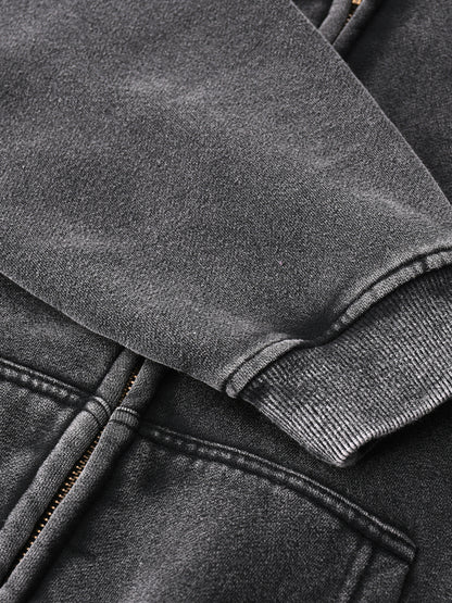 Tracks of The Archangel Hoodie - Washed, Heavyweight