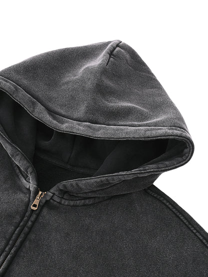 Tracks of The Archangel Hoodie - Washed, Heavyweight